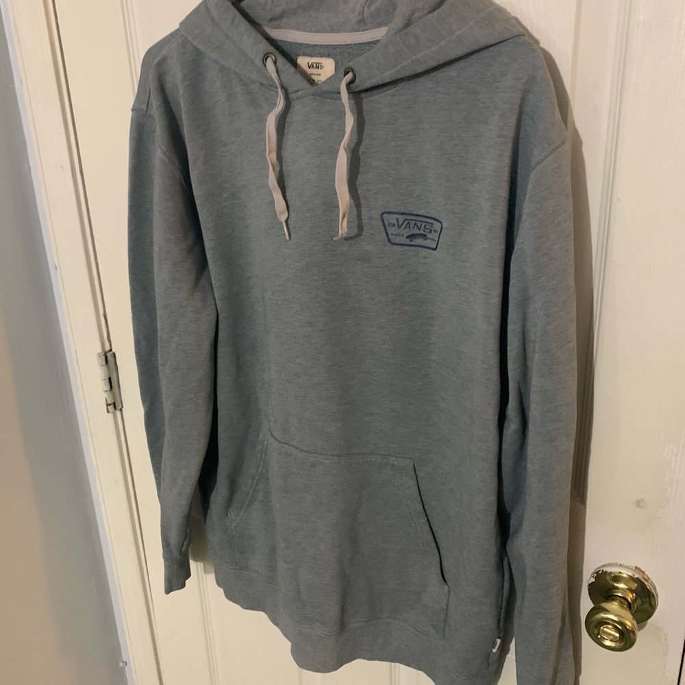 Gray vans hoodie size medium (men’s)